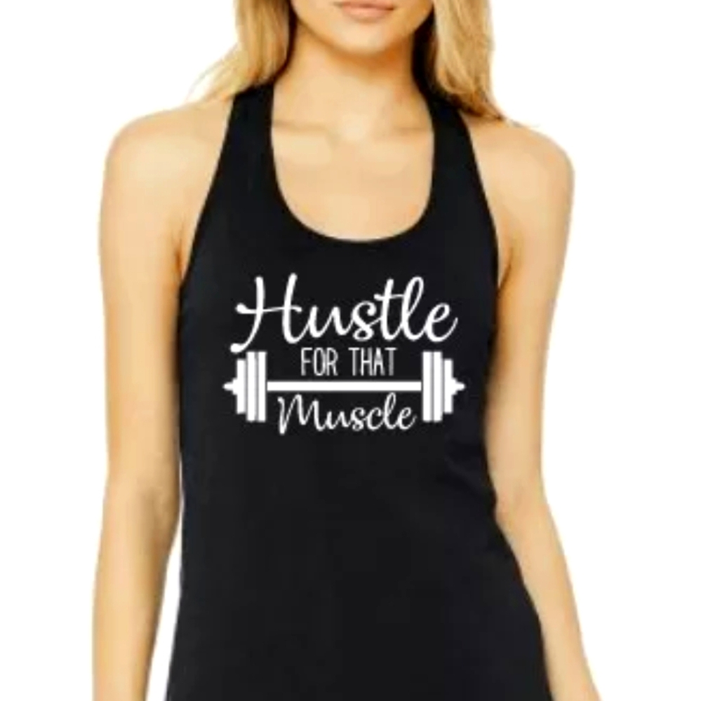Racerback tank top